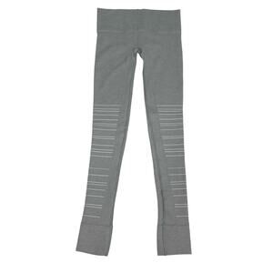 Blanqi Hipster Cuffed Leggings in Dove Gray Small